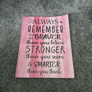 Positive thinking journal!